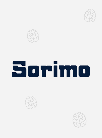 Logo de Sorimo avec des icones sous-entendant Bruxelles